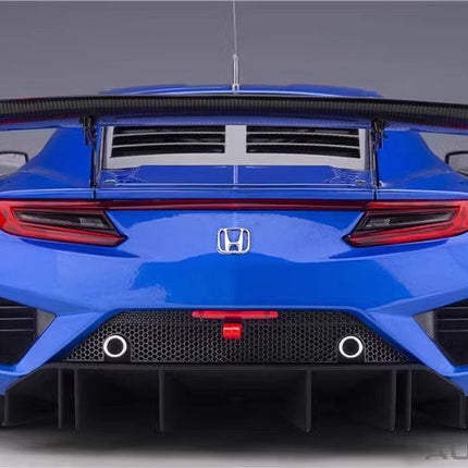 AutoArt Honda NSX GT3 2018 Blue 1:18 Diecast Model Car - premium collector scale model