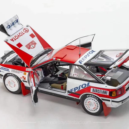 Kyosho Toyota Celica GT-Four ST185 Rally 1990 Safari 1:18 Diecast Model Car - detailed model car replica