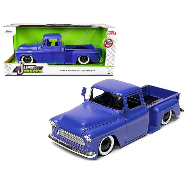 https://cdn.shopify.com/s/files/1/0504/9925/6496/files/1955-chevrolet-stepside-pickup-truck-matt-blue-just-trucks-series-124-diecast-model-car-by-jada-787698.jpg?v=1748419124