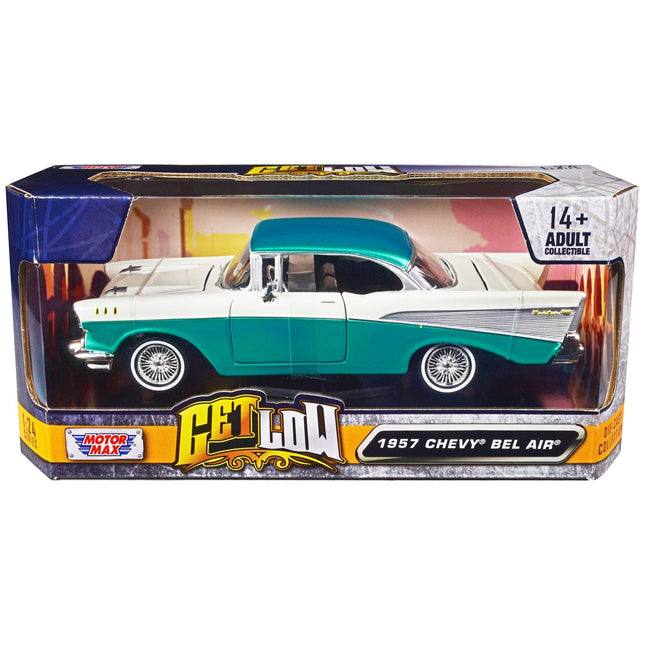 https://cdn.shopify.com/s/files/1/0504/9925/6496/files/1957-chevrolet-bel-air-lowrider-turquoise-metallic-and-white-get-low-series-124-diecast-model-car-by-motormax-872006.jpg?v=1748418019