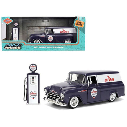 https://cdn.shopify.com/s/files/1/0504/9925/6496/files/1957-chevrolet-suburban-chevron-dark-blue-with-white-stripes-and-chevron-gas-pump-just-trucks-series-124-diecast-model-car-by-jada-240368.jpg?v=1756087064
