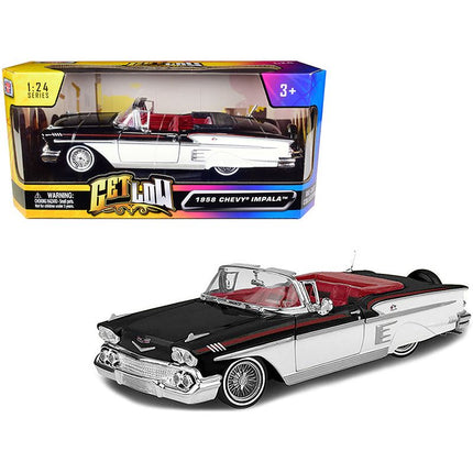 https://cdn.shopify.com/s/files/1/0504/9925/6496/files/1958-chevrolet-impala-convertible-lowrider-black-and-white-with-red-interior-get-low-series-124-diecast-model-car-by-motormax-654552.jpg?v=1748418079
