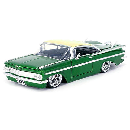 https://cdn.shopify.com/s/files/1/0504/9925/6496/files/1959-chevrolet-impala-lowrider-green-metallic-with-cream-top-and-dub-wire-wheels-street-low-series-124-diecast-model-car-by-jada-930436.jpg?v=1748405360