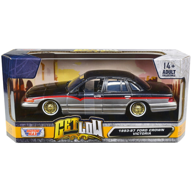 https://cdn.shopify.com/s/files/1/0504/9925/6496/files/1993-1997-ford-crown-victoria-lowrider-black-metallic-and-silver-with-red-stripes-get-low-series-124-diecast-model-car-by-motormax-157673.jpg?v=1748418019