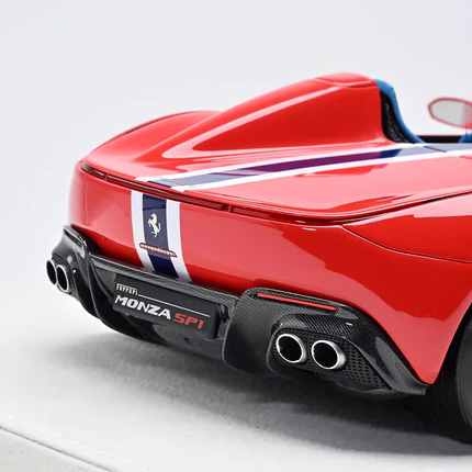 HERMES Collection Ferrari Monza SP1 1:18 Resin Model Car - collector display piece