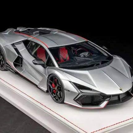 Perfected Form Mechanics Lamborghini Revuelto Green 1:18 Resin Model Car - detailed model car replica