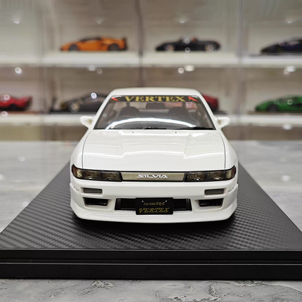 Ignition Model Nissan Vertex S13 1:18 Resin Model Car - studio product photo of the scale model