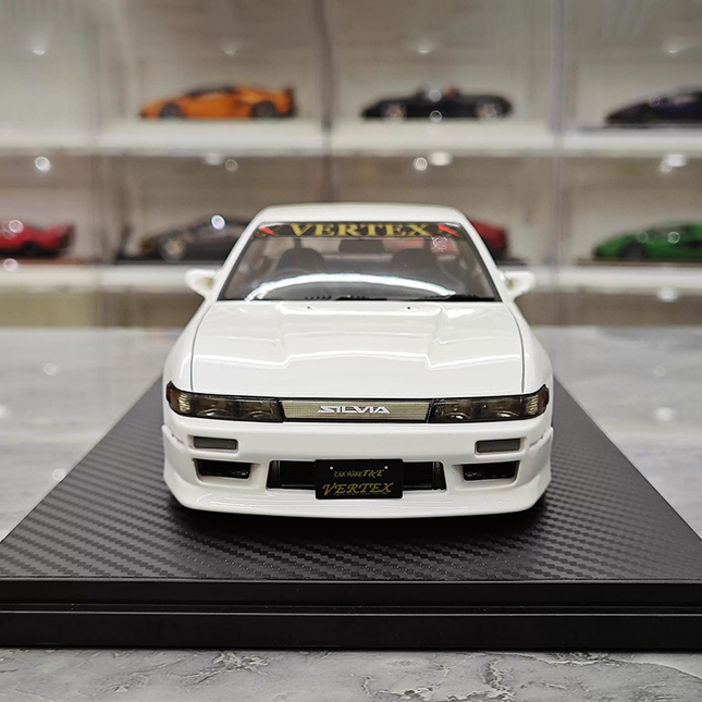 Ignition Model Nissan Vertex S13 1:18 Resin Model Car - studio product photo of the scale model