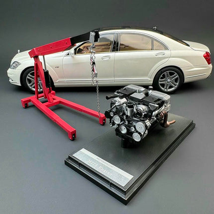 MH Mercedes-Benz S600L W221 1:18 Diecast Model Car - fine scale model replica