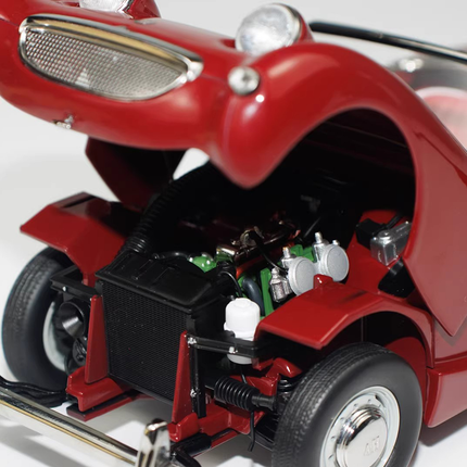 Kyosho Austin Healey Sprite Green 1:18 Diecast Model Car - collector edition scale model