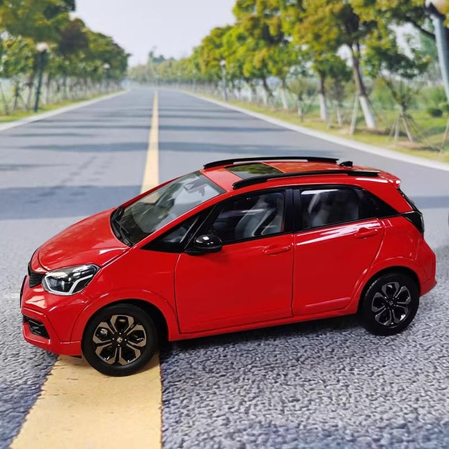 YX Car Model Original Dongfeng Honda LIFE 1:18 Diecast Model Car - detailed collector display model
