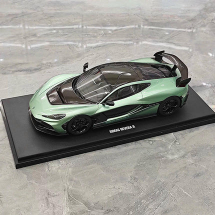 GT Spirit Rimac Nevera R Light Green GT547 1:18 Resin Model Car - detailed die-cast style model