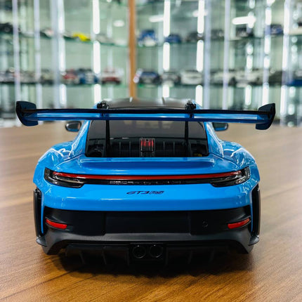 Minichamps 1/18 Porsche 911 GT3 RS 2024 Blue Diecast Model - fine detailed model replica
