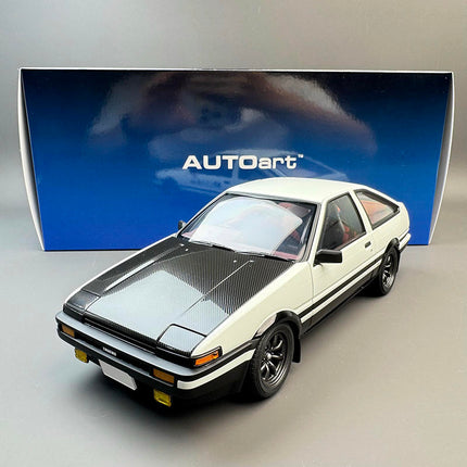 AutoArt Toyota AE86 Initial D 30th Anniversary 1:18 Diecast Model Car - detailed collector display model