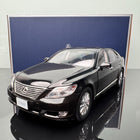 Norev Lexus LS460 Black 1:18 Diecast Model Car - studio product photo of the scale model