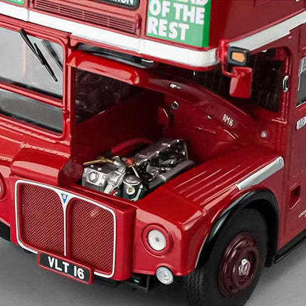 Sun Star London AEC Routemaster Double-Decker Bus 1:24 Diecast Model Bus - scale model collectible piece