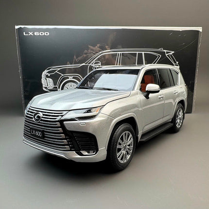 LCD Model Lexus LX600 1:18 Diecast Model Car - fine detailed model replica