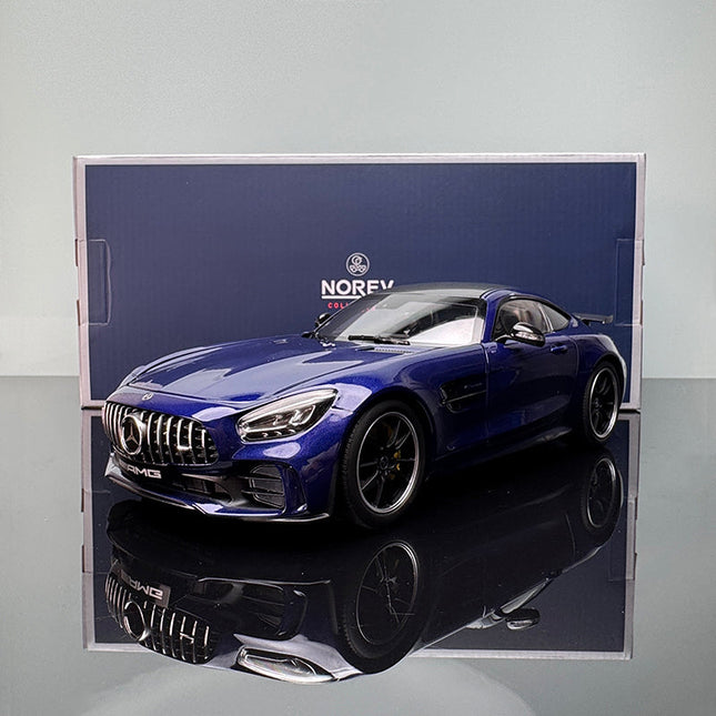 Norev Mercedes-AMG GT63 4Matic 2021 Blue 1:18 Diecast Model Car - studio product photo of the scale model