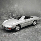 Norev Alfa Romeo 2000 Spider 1978 Silver Sealed 1:18 Diecast Model Car - detailed collector display model