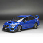 Sun Star Subaru WRX STI 2018 Blue 5555 1:18 Diecast Model Car - detailed collector display model