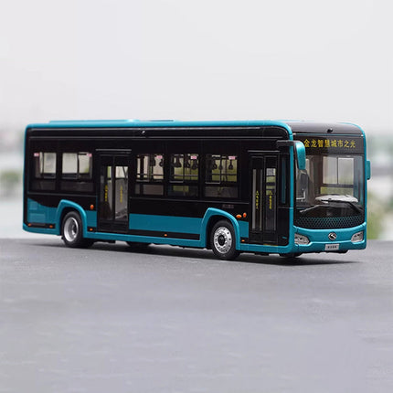 Original Manufacturer King Long XMQ6105G Bus with Lights 1:38 Diecast Model Bus - detailed die-cast style model