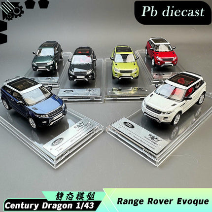 Century Dragon Land Rover Evoque 1:43 Diecast Model Car - detailed die-cast style model