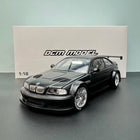DCM BMW M3 GTR E46 Black Warrior 1:18 Diecast Model Car - detailed collector display model