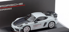 Porsche 718 Cayman GT4 RS Track Experience 1:43 Minichamps – Sport Grey - view 1