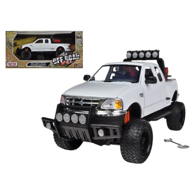 https://cdn.shopify.com/s/files/1/0504/9925/6496/files/2001-ford-f-150-xlt-flareside-supercab-off-road-pickup-truck-white-124-diecast-model-car-by-motormax-337931.jpg?v=1748417973