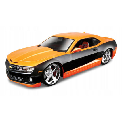 2010 Camaro SS RS Diecast Model Kit, 1:24 Scale, Metallic Orange