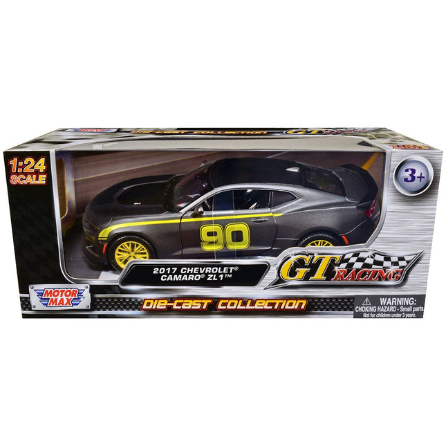 https://cdn.shopify.com/s/files/1/0504/9925/6496/files/2017-chevrolet-camaro-zl1-90-matt-gray-with-yellow-stripes-gt-racing-series-124-diecast-model-car-by-motormax-434734.jpg?v=1748418083