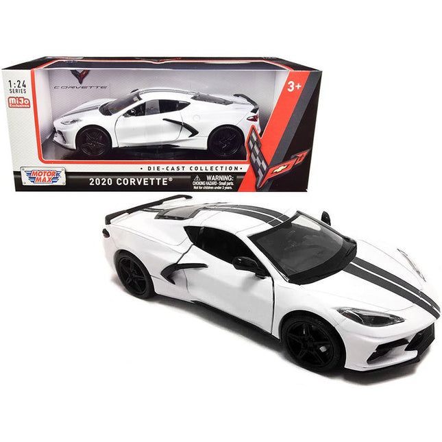 https://cdn.shopify.com/s/files/1/0504/9925/6496/files/2020-chevrolet-corvette-c8-stingray-white-with-gray-stripes-124-diecast-model-car-by-motormax-901506.jpg?v=1748418081