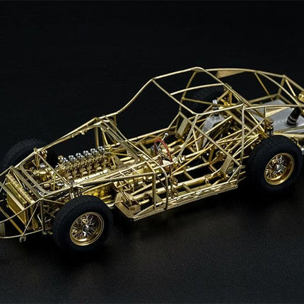 MARTISAN Ferrari 250GTO Copper Internal Structure Skeleton 1:18 Diecast Model Car - collector display piece