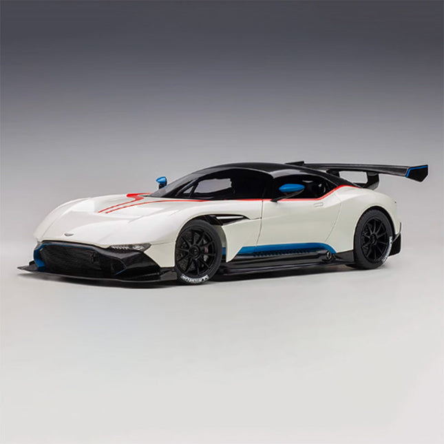 AutoArt Aston Martin Vulcan White 1:18 Diecast Model Car - detailed collector display model