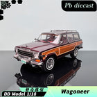 DD Model Jeep Wagoneer 1963 Metallic Red 1:18 Diecast Model Car - detailed collector display model