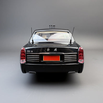 Hongqi Classic Sedan Black 1:18 Diecast Model Car - scale replica for enthusiasts