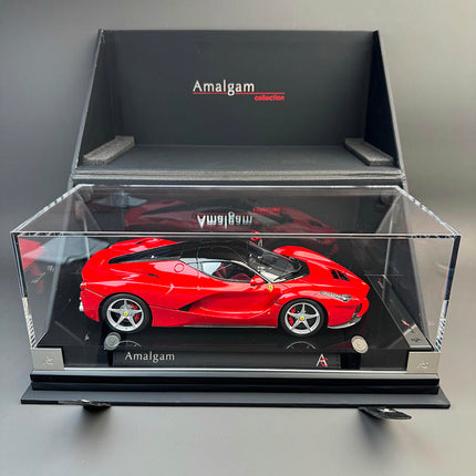 Amalgam Ferrari LaFerrari Rosso Red 1:18 Resin Model Car - hand-finished display model
