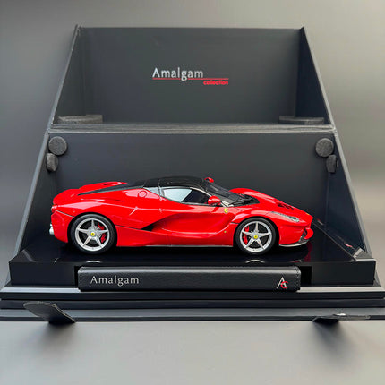 Amalgam Ferrari LaFerrari Rosso Red 1:18 Resin Model Car - detailed model car replica