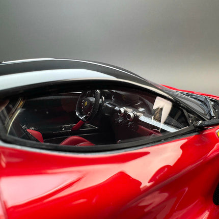 Amalgam Ferrari LaFerrari Rosso Red 1:18 Resin Model Car - scale model collectible piece