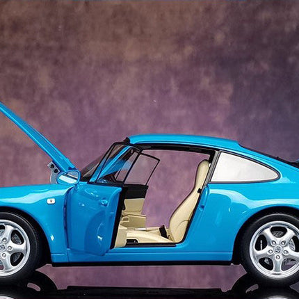 AutoArt Porsche 911 (993) Carrera 1:18 Diecast Model Car - hand-finished display model