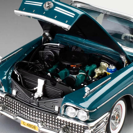Sun Star Buick Limited Riviera Coupe 1958 1:18 Diecast Model Car - model display piece for collectors