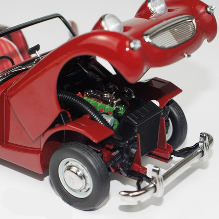Kyosho Austin Healey Sprite Green 1:18 Diecast Model Car - showroom-quality model replica
