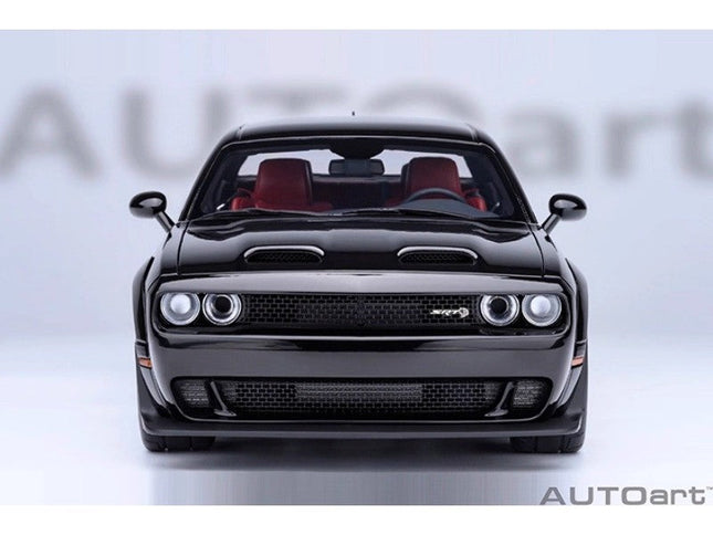 AutoArt Dodge Challenger SRT 2023 1:18 Diecast Model Car - studio product photo of the scale model