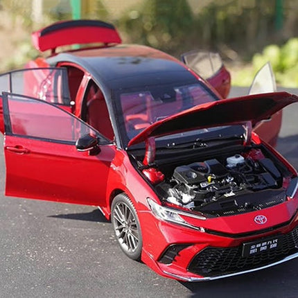 YX Car Model Toyota Camry 2024 9th Generation 1:18 Diecast Model Car - premium scale model collectible