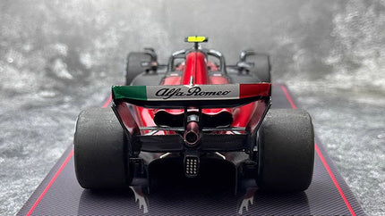 Kilo NZG Alfa Romeo F1 C43 #24 Zhou Guanyu Australia GP 1:18 Diecast Model Car - fine detailed model replica