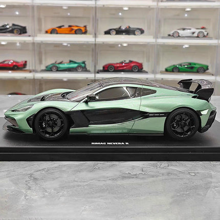 GT Spirit Rimac Nevera R Light Green GT547 1:18 Resin Model Car - detailed model car replica