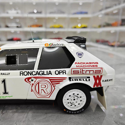 Otto Lancia Delta S4 No.11 Livery 1:18 Resin Model Car - showroom-quality model replica
