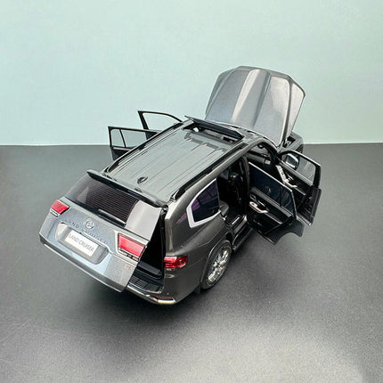 LCD Model Toyota Land Cruiser LC300 ZX Grey 1:18 Diecast Model Car - premium collector scale model