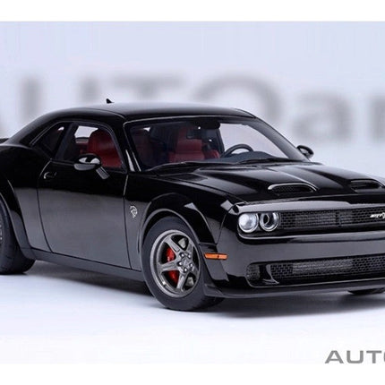 AutoArt Dodge Challenger SRT 2023 1:18 Diecast Model Car - fine detailed model replica