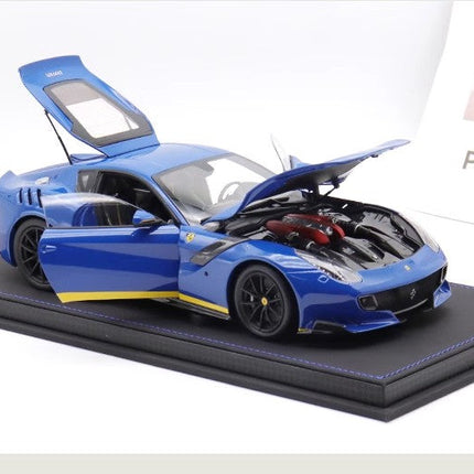BBR Ferrari F12 TDF Full Open 1:18 Diecast Model Car - scale replica for enthusiasts